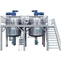 Guangdong 5000L shampoo, liquid soap, detergent making machine/mixer/mixing machine/blending equipment,homogenizer