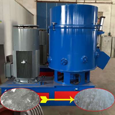 Plastic film agglomeration process